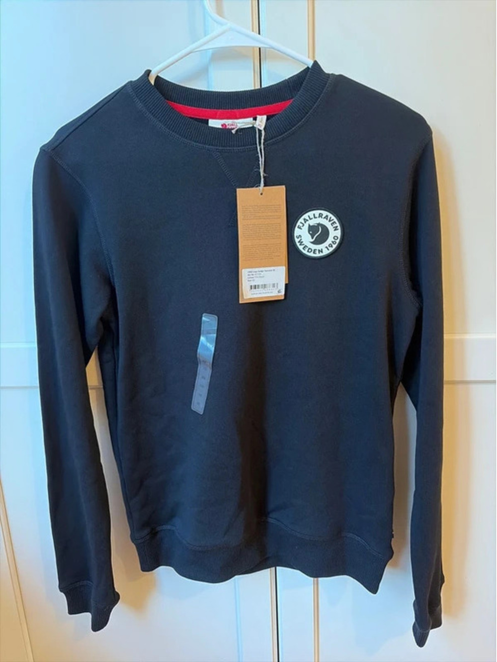 Fjall Raven 1960 logo badge sweater women’s XS